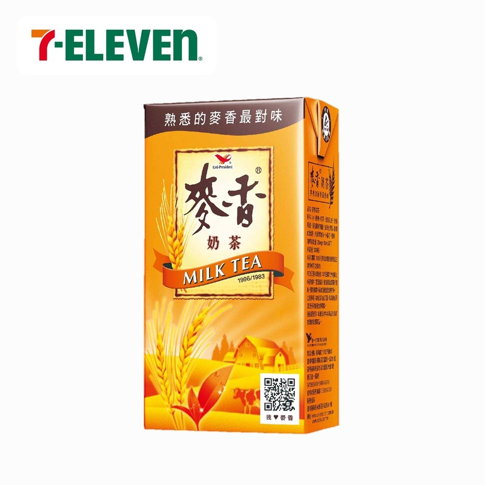 7-ELEVEN 統一麥香奶茶300ml